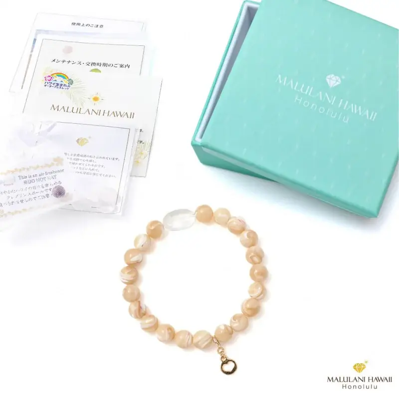 母性や女性性を象徴する「マザーオブパール」の数珠ブレスレット、ハワイ発パワーストーンブランド「マルラニハワイ」より新登場！ 画像 8