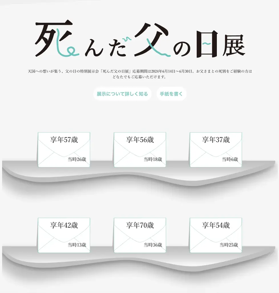 死んだ父の日展2025