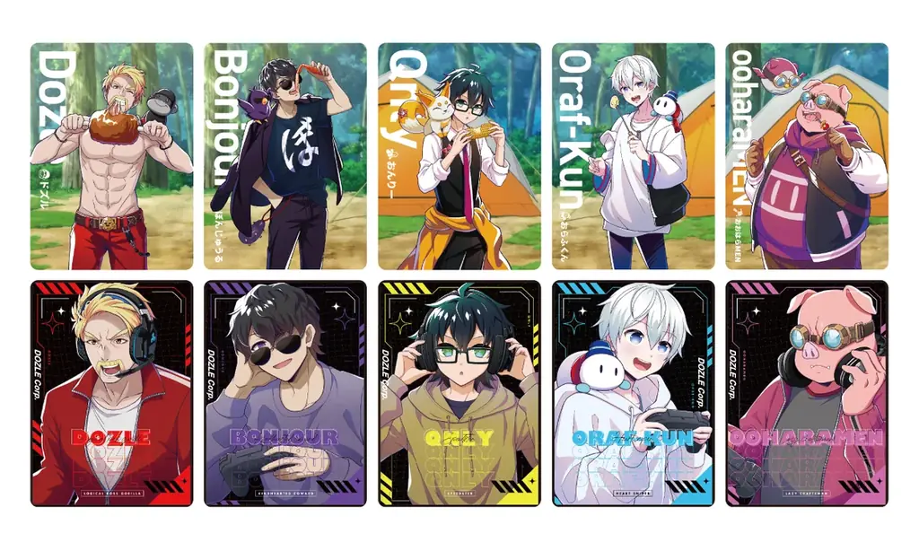 ドズル社×GiGOコラボ「ポテトチップス（バーベキュー味）オリジナルカード3枚入」がGiGO限定プライズとして登場！ 画像 3