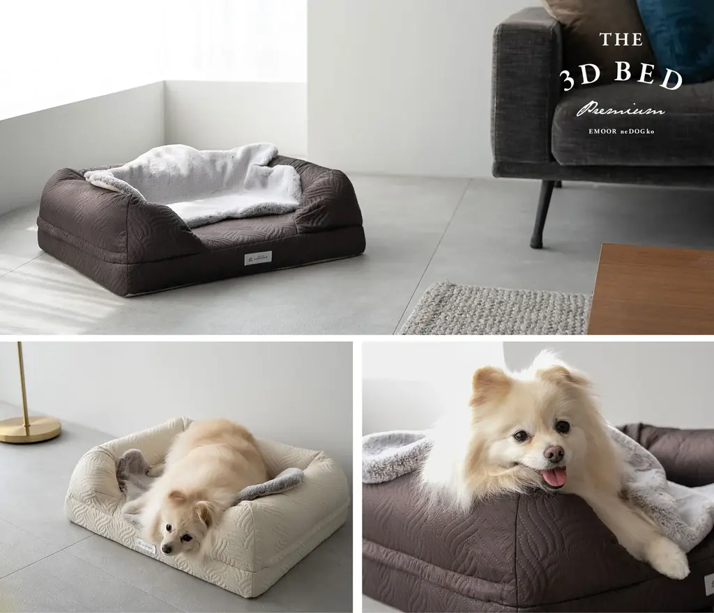 シリーズ累計45,000台突破！犬猫寝具専門ブランド『エムールねどっこ』の「年代に合わせて選ぶ3Dベッド」から”生涯のパートナー”をコンセプトとしたプレミアムタイプが登場！ 画像 3