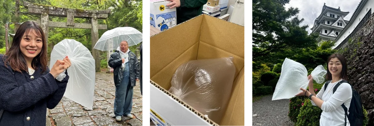 「番組スタッフが届けたいのは現場の空気です」『テレ東系 旅の日』名物、“ロケ現場の空気のお土産”ピールオフイベント、第３弾を本日６/１６から新宿駅で実施！さらに東京駅でスペシャルイベントも！ 画像 2