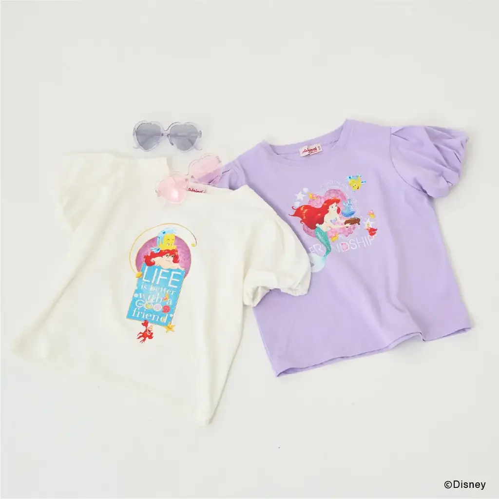 ナルミヤ・インターナショナルの「minimal/ミニマル」より、店舗にて大人気発売中の「Disney」スペシャルアイテム新作がwebショップにて販売スタート！プリンセスのキュートなグラフィックに注目♪ 画像 4