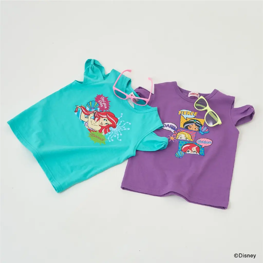 ナルミヤ・インターナショナルの「minimal/ミニマル」より、店舗にて大人気発売中の「Disney」スペシャルアイテム新作がwebショップにて販売スタート！プリンセスのキュートなグラフィックに注目♪ 画像 7