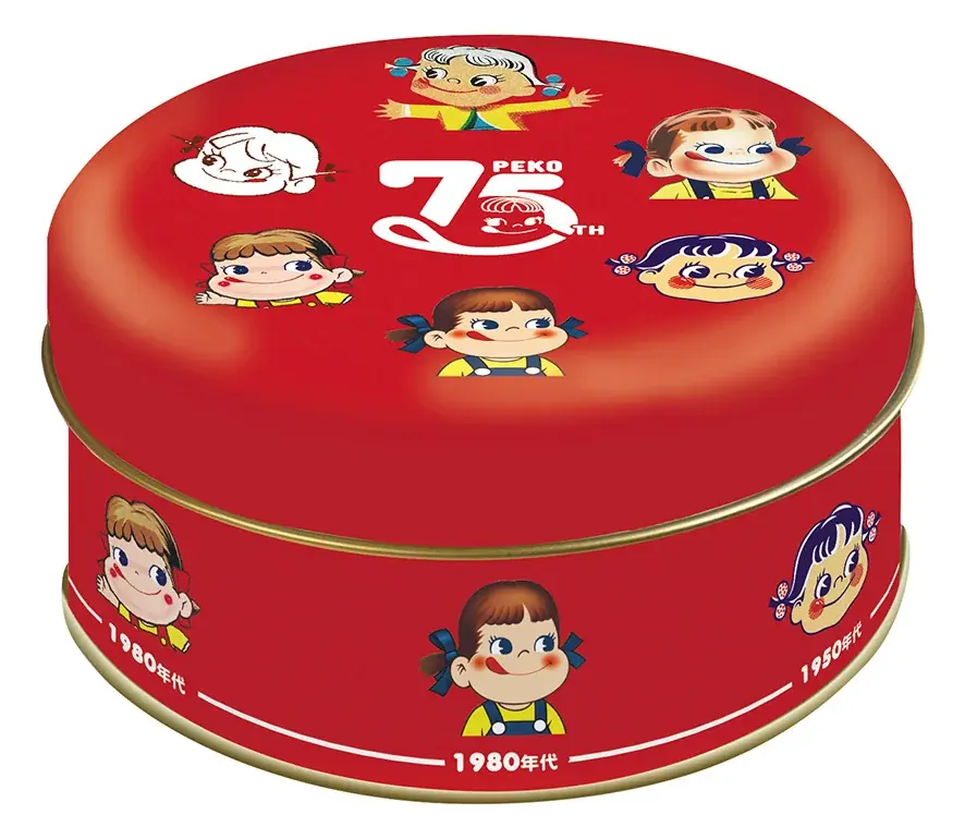 1950年に誕生し、今年で75周年を迎えた不二家のマスコットキャラクター! ペコちゃん75周年記念商品を発売 画像 2