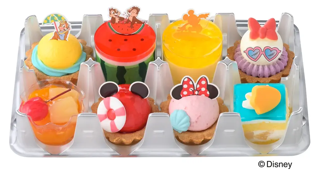 【銀座コージーコーナー】「ミッキー&フレンズ」と一緒に夏をエンジョイ！海をテーマにデザインした、プチケーキや焼菓子ギフトが新発売 画像 2