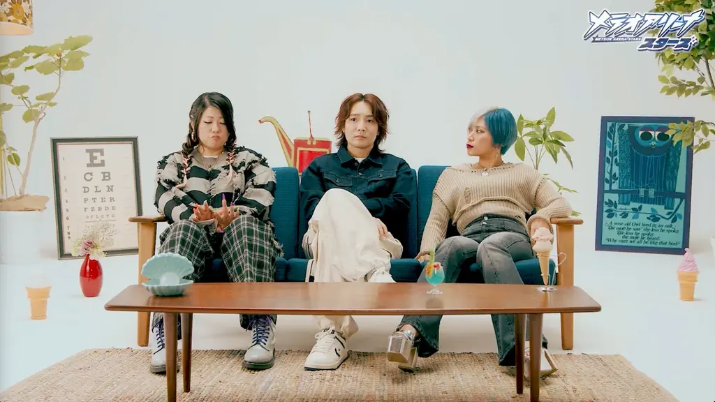 6月25日（水）リリースのハイスピードレイドバトル『メテオアリーナ・スターズ』人気お笑いトリオ「ぱーてぃーちゃん」を起用したWEB CM公開中！ 画像 2