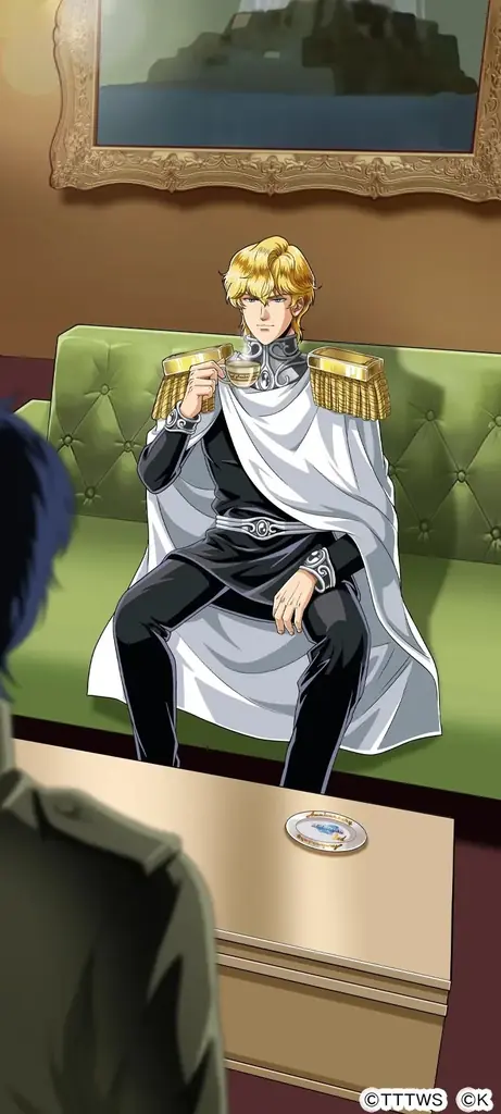 『銀河英雄伝説 戦いの輪舞曲』2周年イベント開催！ラインハルトとヤンの邂逅シーンが描き下ろしイラストで登場！ 画像 2