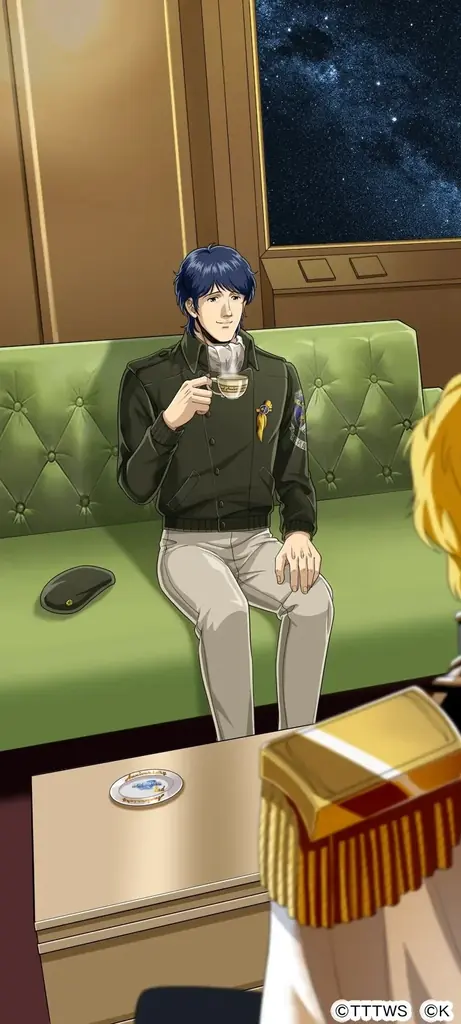 『銀河英雄伝説 戦いの輪舞曲』2周年イベント開催！ラインハルトとヤンの邂逅シーンが描き下ろしイラストで登場！ 画像 3