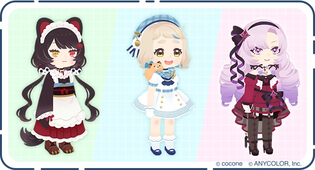 「戌亥とこ」「町田ちま」「壱百満天原サロメ」との共同研究で生まれた特別企画も！『リヴリーアイランド』 × 「にじさんじ」コラボイベント開催 画像 2