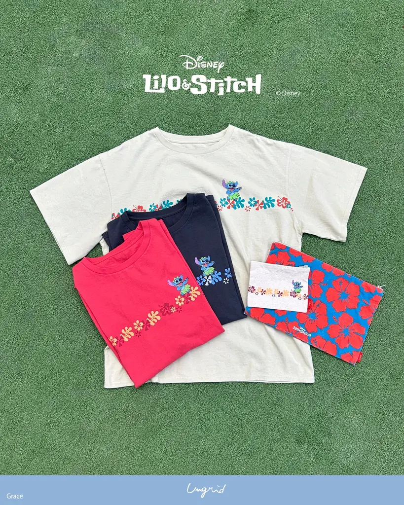 Ungrid×リロ＆スティッチ発売