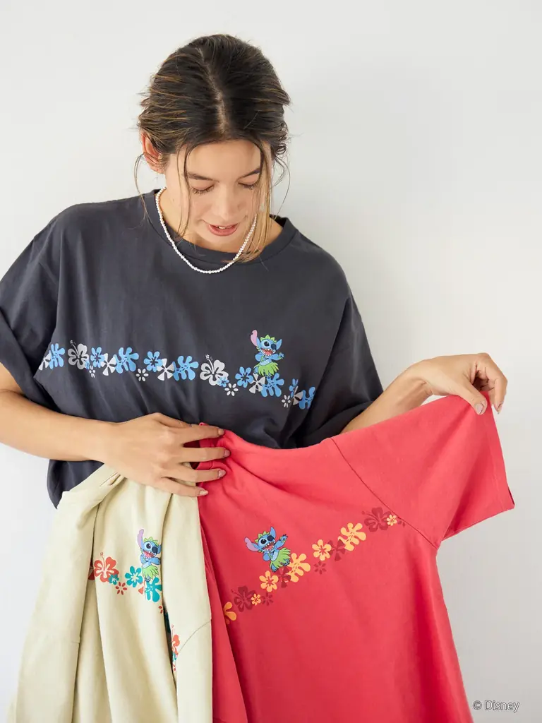 「Ungrid(アングリット)」この夏実写版の公開で注目の高まるディズニー映画『リロ＆スティッチ』より「スティッチ」と初のコラボレーション！別注アイテムを発売しました 画像 2