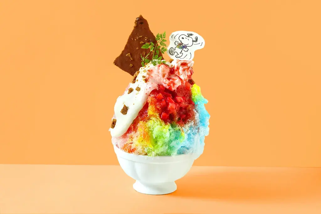 PEANUTS Cafe|【期間限定】スヌーピーの“カラフル”なかき氷が6/18(水)より登場! 画像 2