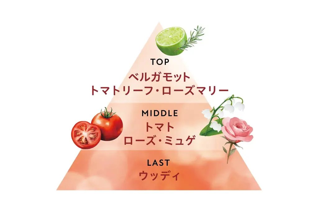 BOTANIST数量限定「フルーツトマト＆ローズマリーの香り」7月1日新発売　”晴れた朝のガーデンで、トマトを摘んだ瞬間”から着想 画像 2