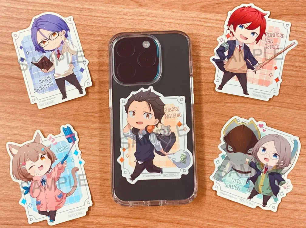 『Ｒｅ：ゼロから始める異世界生活』原作最新41巻6月25日発売！＆スマホステッカーがもらえる『Ｒｅ：ゼロから始める異世界学園生活フェア』開催！ 画像 2