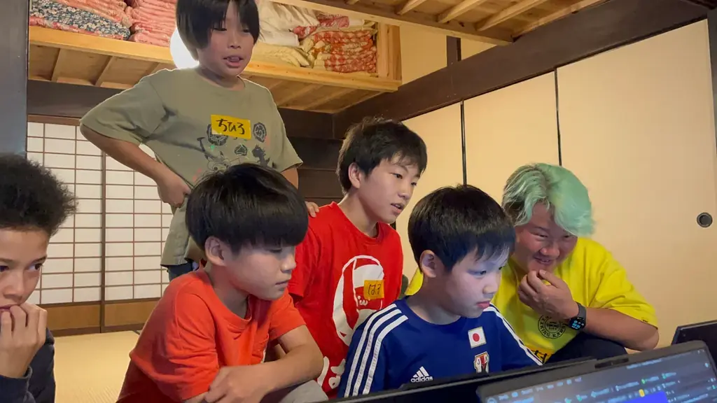 築130年の古民家で子どもたちがゲームクリエイターに！地方×テクノロジーで学びとワクワクを届ける「Hero Egg」出張体験を美山ヴィレッジで開催 画像 3