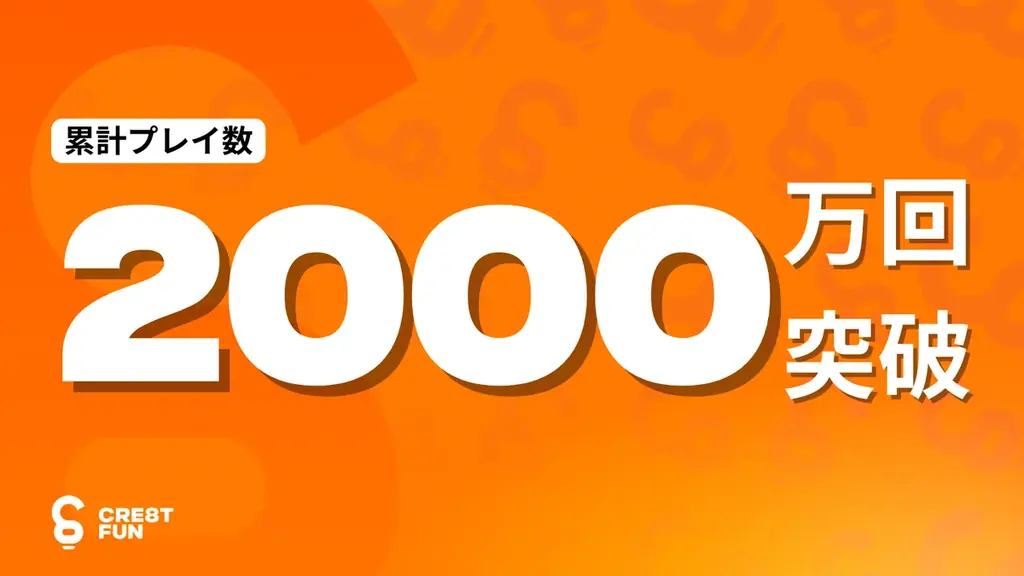 Cre8tFunスタジオ、累計プレイ数が “2000万回” を突破！【Fortniteメタバース】 画像 1