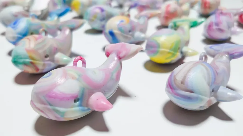 対馬の海から生まれた、世界にひとつだけの「くじらのキーホルダー」 画像 1