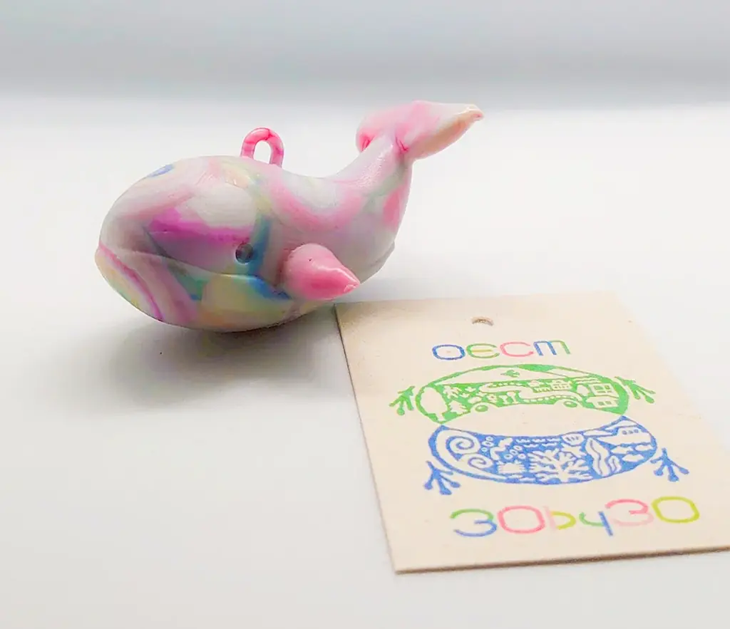 対馬の海から生まれた、世界にひとつだけの「くじらのキーホルダー」 画像 3