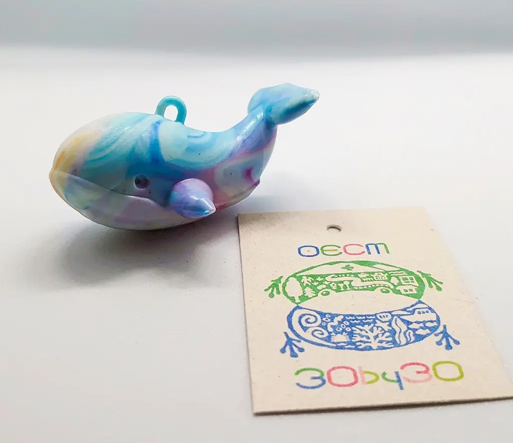 対馬の海から生まれた、世界にひとつだけの「くじらのキーホルダー」 画像 4