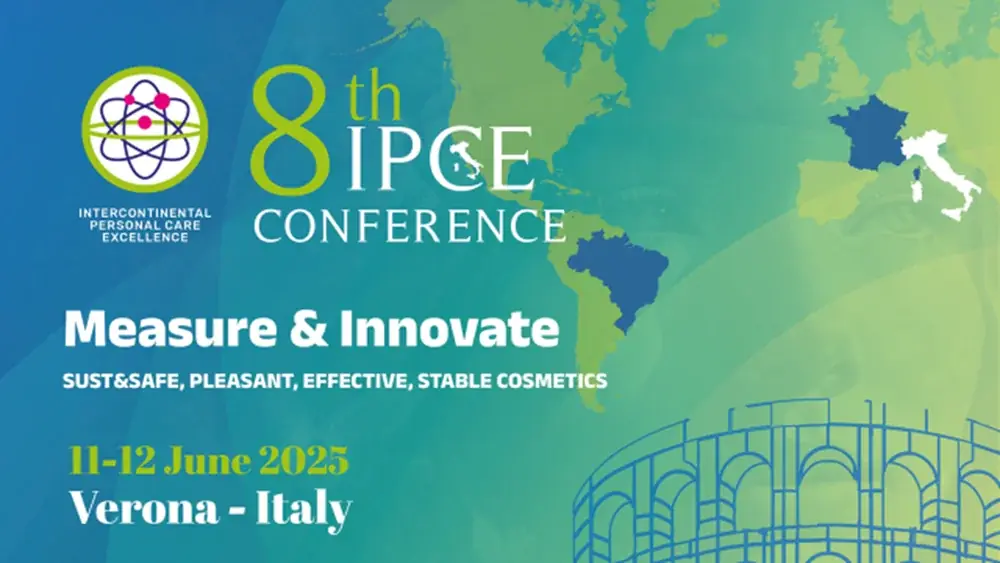 SICC（イタリア化粧品化学者協会）主催の8th IPCEにて、イタリアのヴェローナ開催で講演 画像 1