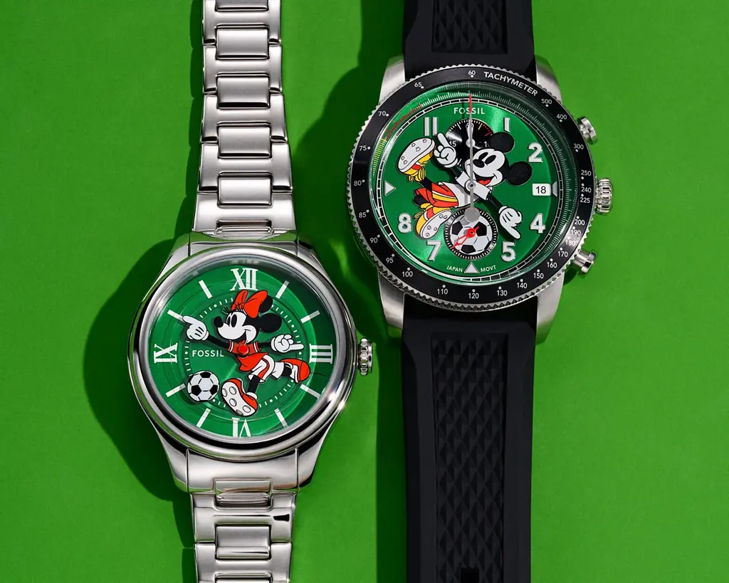 ディズニー ミッキーマウス＆ミニーマウスがサッカー ウォッチに 画像 1