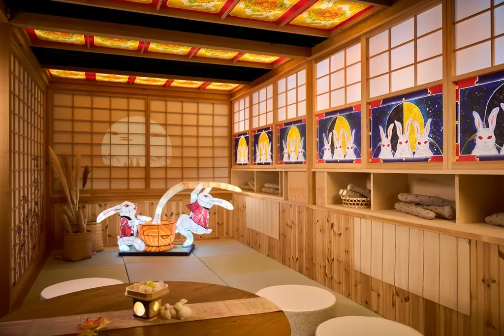 【青森屋】十五夜の別名「芋名月」にちなみ、青森の秋の味覚「長芋」を用いた15品が楽しめる「まんどろお月見アフタヌーンティー」提供 画像 3