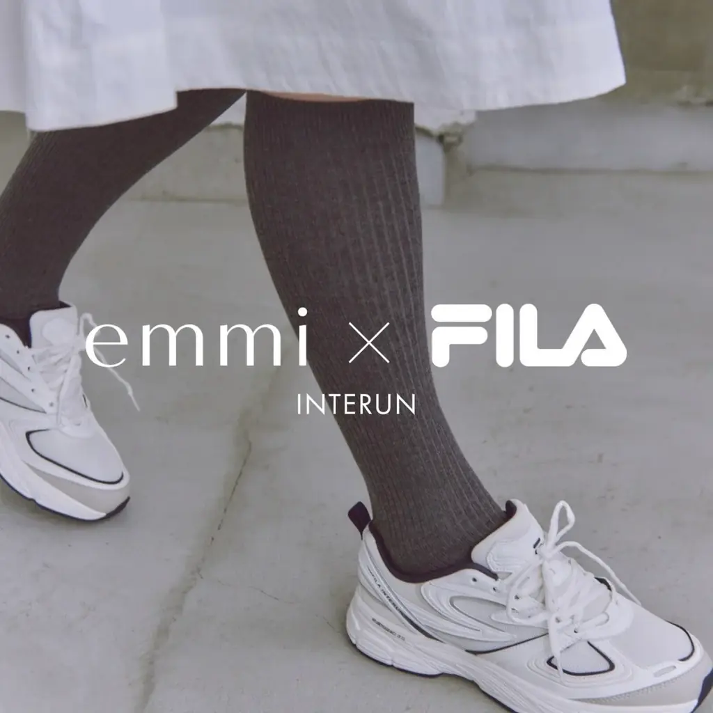 2025年6月13日発売！emmi×FILAの洗練スニーカーINTERUN登場
