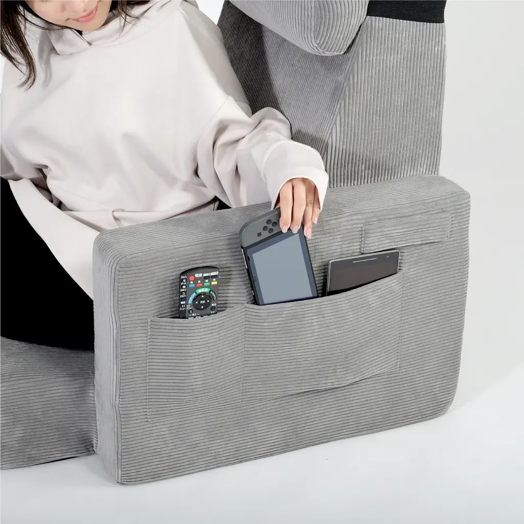新感覚ゲーミング座椅子「運べるスマホソファー」が進化！洗えるカバーになって夏場の堕落ゲームも快適に 画像 11