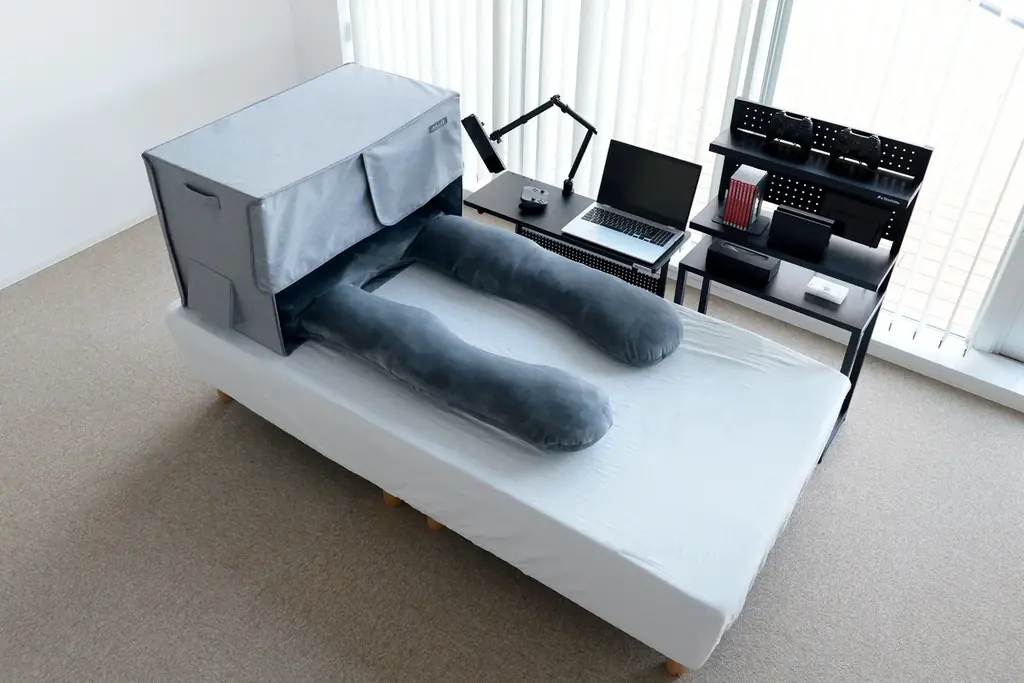 新感覚ゲーミング座椅子「運べるスマホソファー」が進化！洗えるカバーになって夏場の堕落ゲームも快適に 画像 14