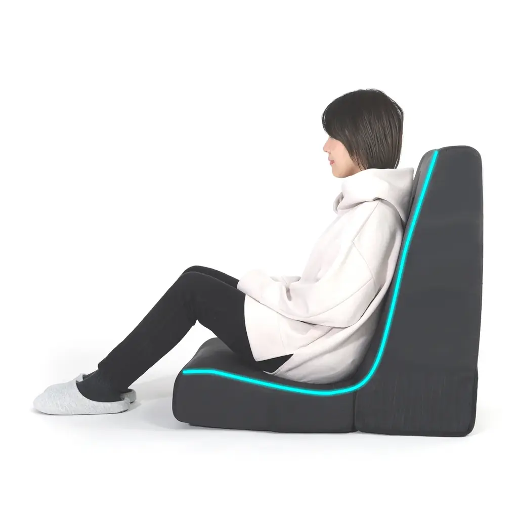 新感覚ゲーミング座椅子「運べるスマホソファー」が進化！洗えるカバーになって夏場の堕落ゲームも快適に 画像 4