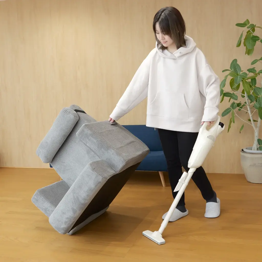 新感覚ゲーミング座椅子「運べるスマホソファー」が進化！洗えるカバーになって夏場の堕落ゲームも快適に 画像 5