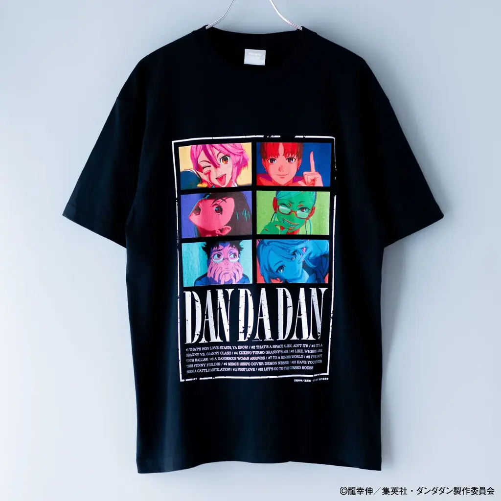 【 第2期放送記念 】Filmarks Culture WearよりTVアニメ『ダンダダン』の限定オリジナルTシャツ発売決定！6/27（金）より受注販売開始！ 画像 3