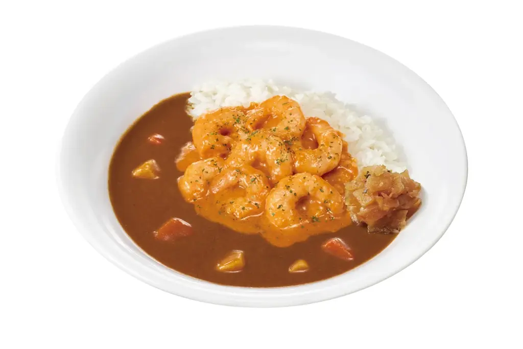 【すき家】エビの濃厚な風味とぷりぷり食感がたまらない！「ぷりぷりエビのビスクソースカレー」新発売！ 画像 2