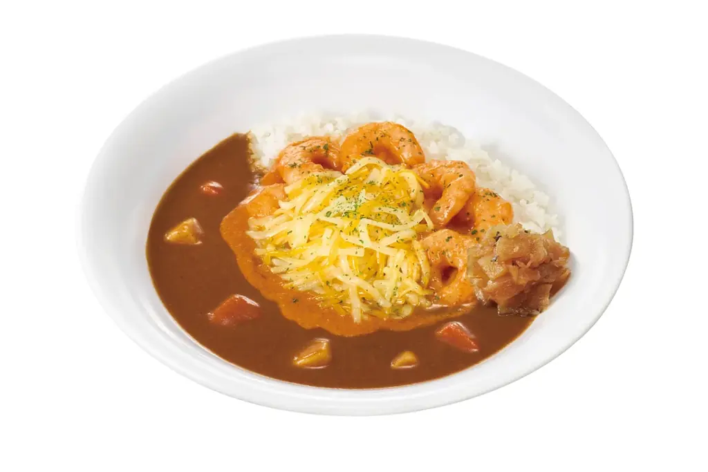 【すき家】エビの濃厚な風味とぷりぷり食感がたまらない！「ぷりぷりエビのビスクソースカレー」新発売！ 画像 4