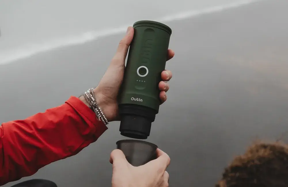 好きな場所で好きな時に！この時代に適したアイテム、ポータブル電動エスプレッソマシン【OutIn nano】 画像 3