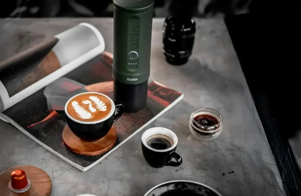 好きな場所で好きな時に！この時代に適したアイテム、ポータブル電動エスプレッソマシン【OutIn nano】 画像 5