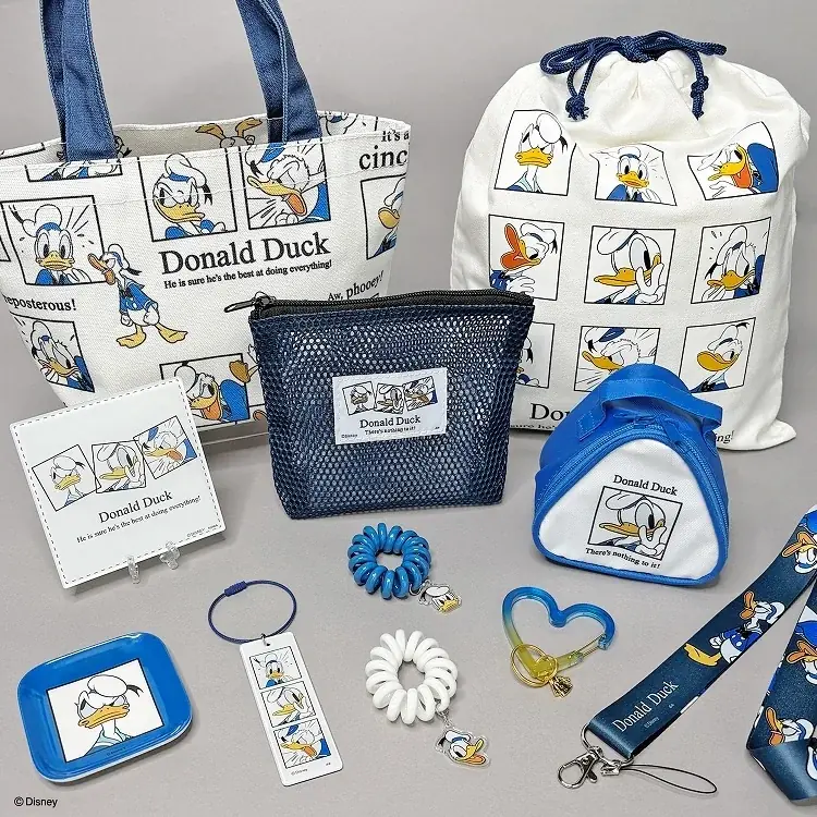 【キャンドゥ】昨年大好評の「ドナルドダック」シリーズが今年も登場！ネイビーカラーがポイント！ 画像 1