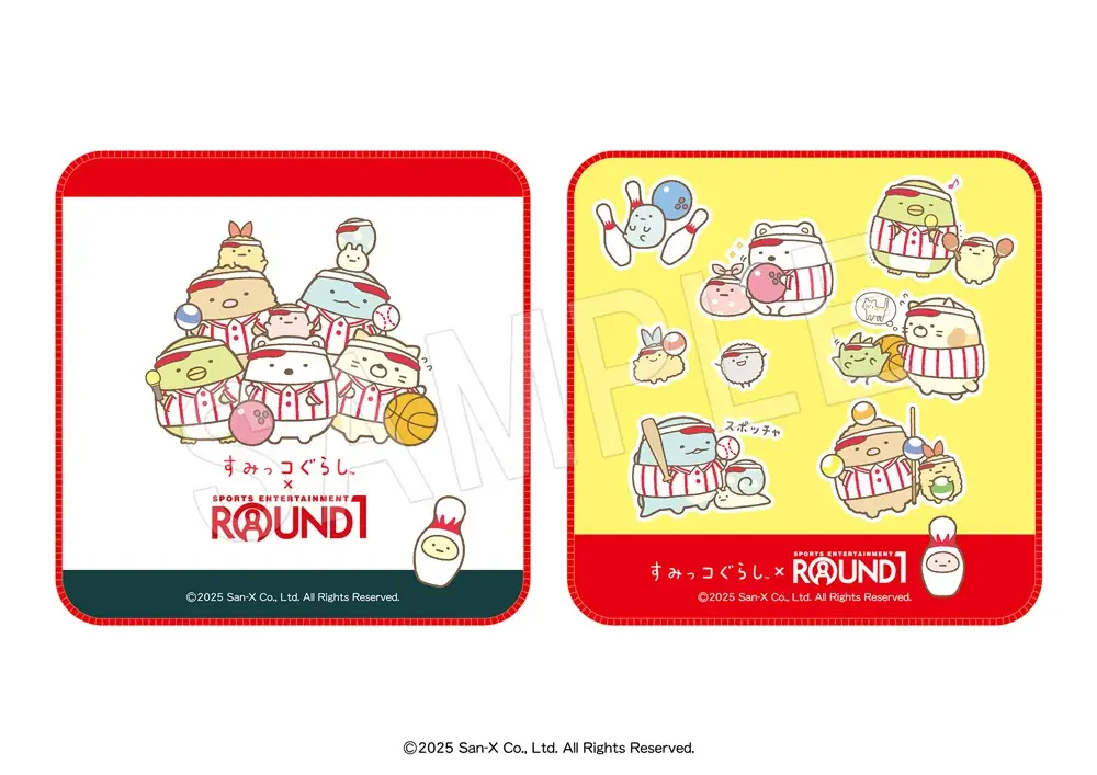『すみっコぐらし』と『ROUND1』のコラボキャンペーンが開催！ラウンドワンの制服姿になったすみっコたちの新作アイテムが多数登場！ 画像 8