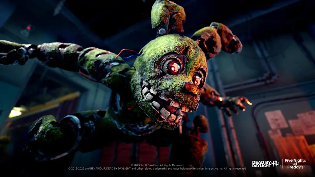 『Five Nights at Freddy’s』のスプリングトラップが正式実装されプレイ可能に！『Dead by Daylight』にてコラボチャプターが発売開始 画像 2