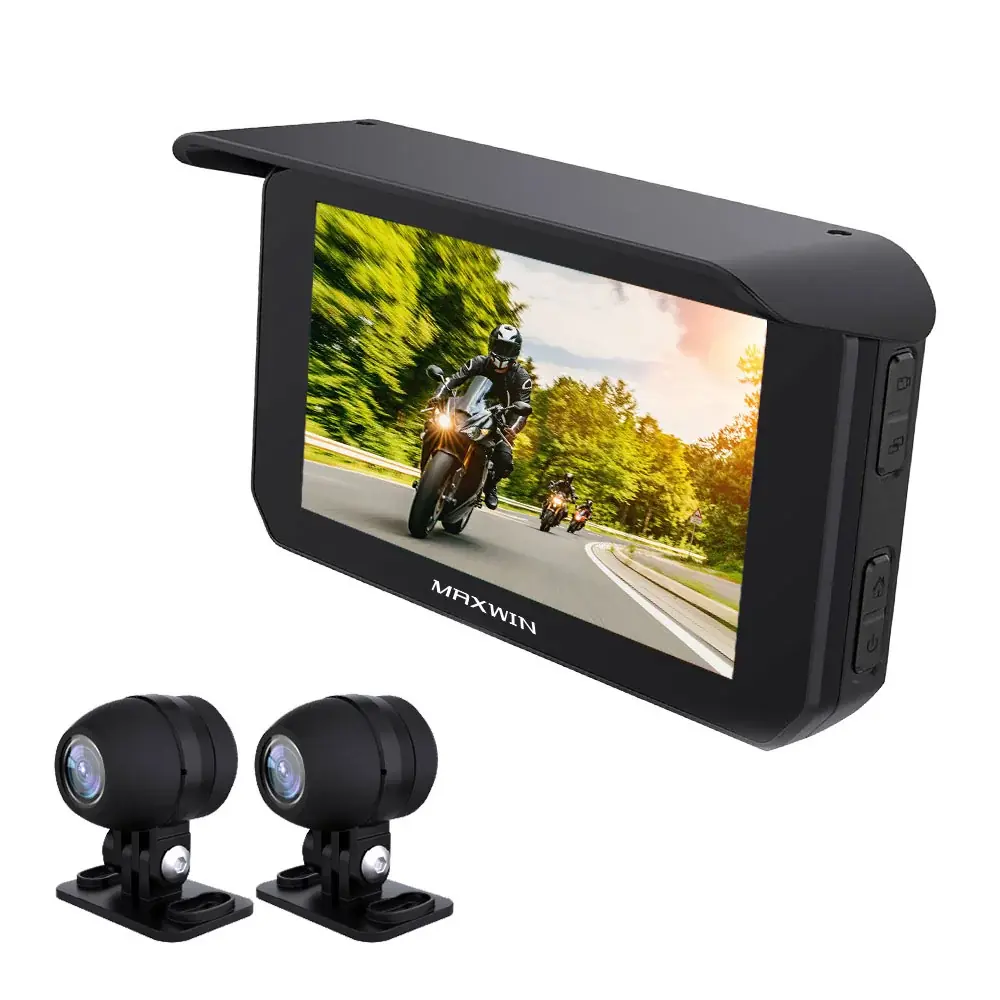 【Amazon限定】MAXWINのGPS搭載前後ドラレコ付きスマートモニター『BDVR-C002C』が期間限定で大幅値下げで登場! 画像 2