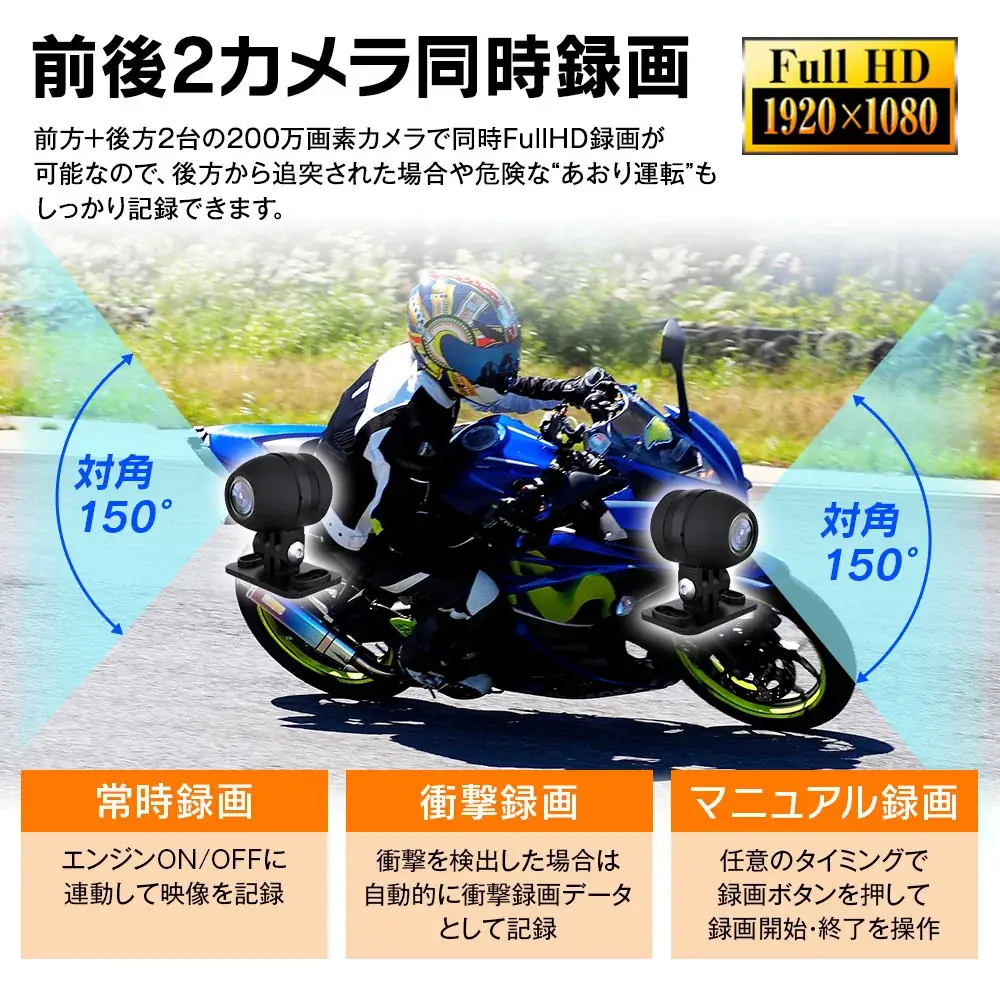 【Amazon限定】MAXWINのGPS搭載前後ドラレコ付きスマートモニター『BDVR-C002C』が期間限定で大幅値下げで登場! 画像 3