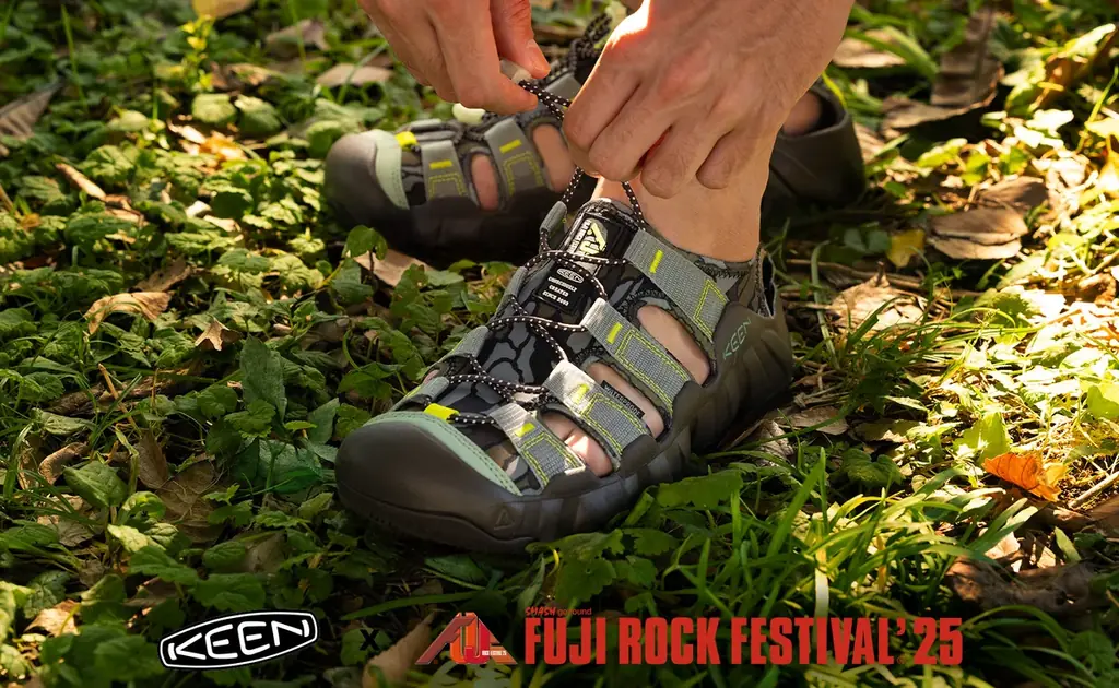 フジロック×KEENのコラボレーション第6弾！　2025年6月18日（水）発売 画像 1