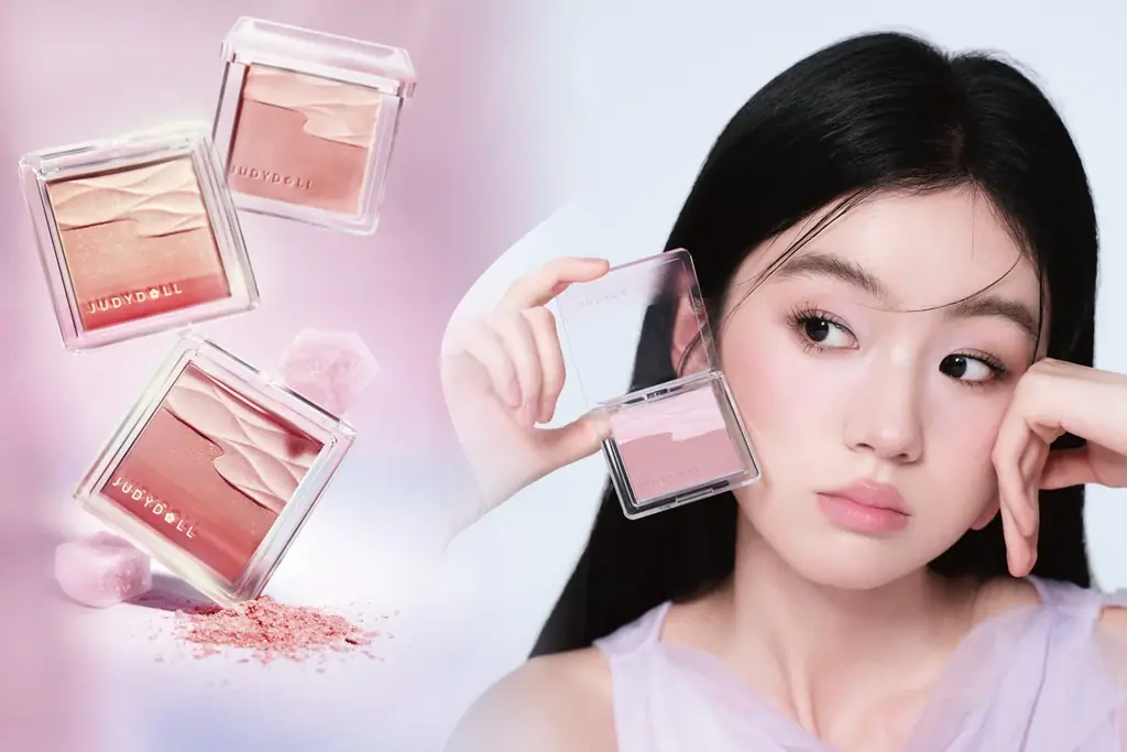 【新発売】アイドルのようなつやつや水光ほっぺが叶う2in1発光チーク「アイドルほっぺメーカー」がJUDYDOLL（ジュディードール）よりが新登場！ 画像 1