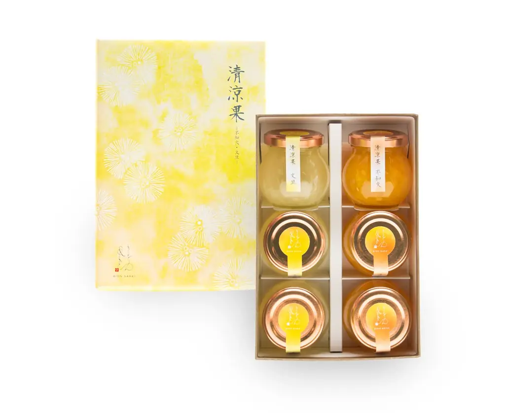 爽やかな柑橘を閉じ込めた「清涼果 －不知火・文旦－」洋菓子ぎをんさかいから初のゼリーギフト登場！6月20日（金）より期間限定販売 画像 2