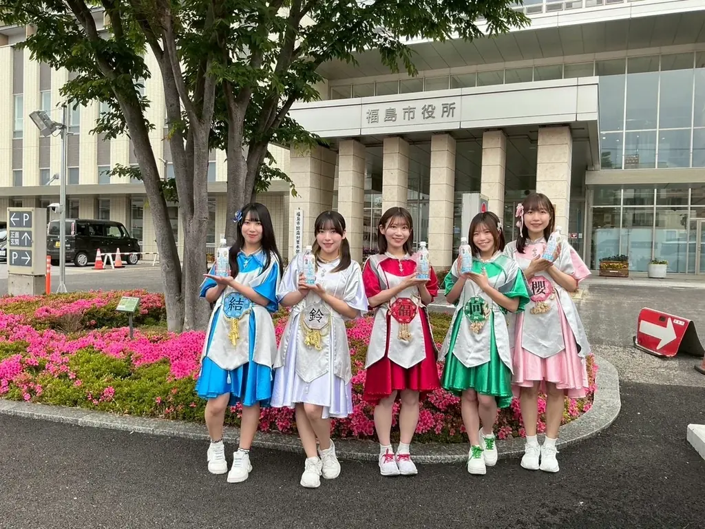 福島市通水100周年「ふくしまの水」アイドルけっぱって東北の特別ラベル発売決定！ 画像 5