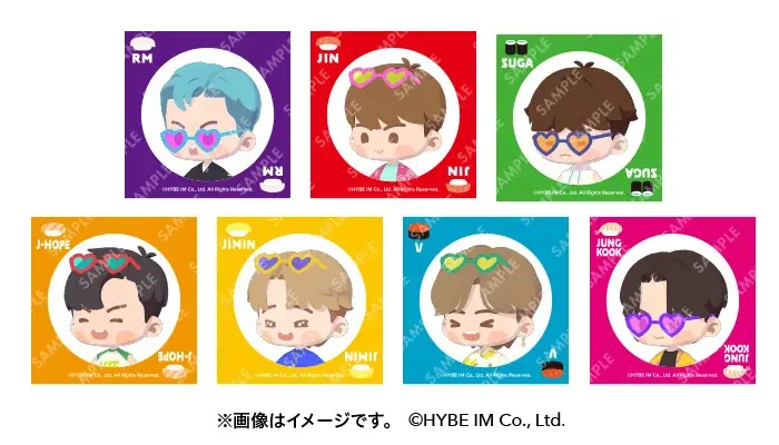世界的アーティストBTSが制作に参加したマッチ3パズルゲーム『BTS Island:インザソム』とスシローが初コラボ！コラボ限定のおすしやスイーツ、グッズ付きソフトドリンクの販売など内容盛り沢山！ 画像 8