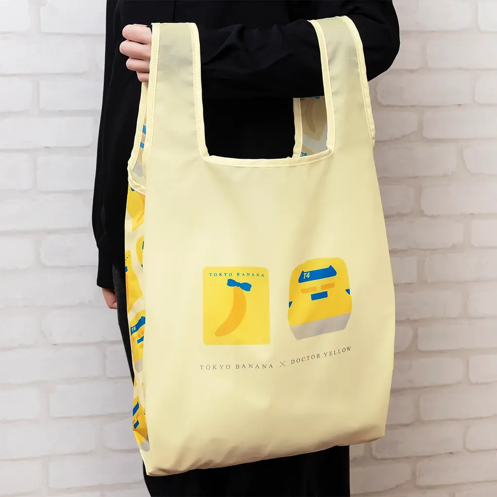 【全国通販】「東京ばな奈」×「ドクターイエロー」の超話題コラボエコバッグがついに登場！PLUSTA ONLINE STOREで販売開始 画像 2