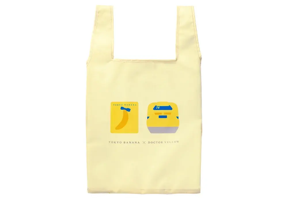 【全国通販】「東京ばな奈」×「ドクターイエロー」の超話題コラボエコバッグがついに登場！PLUSTA ONLINE STOREで販売開始 画像 3