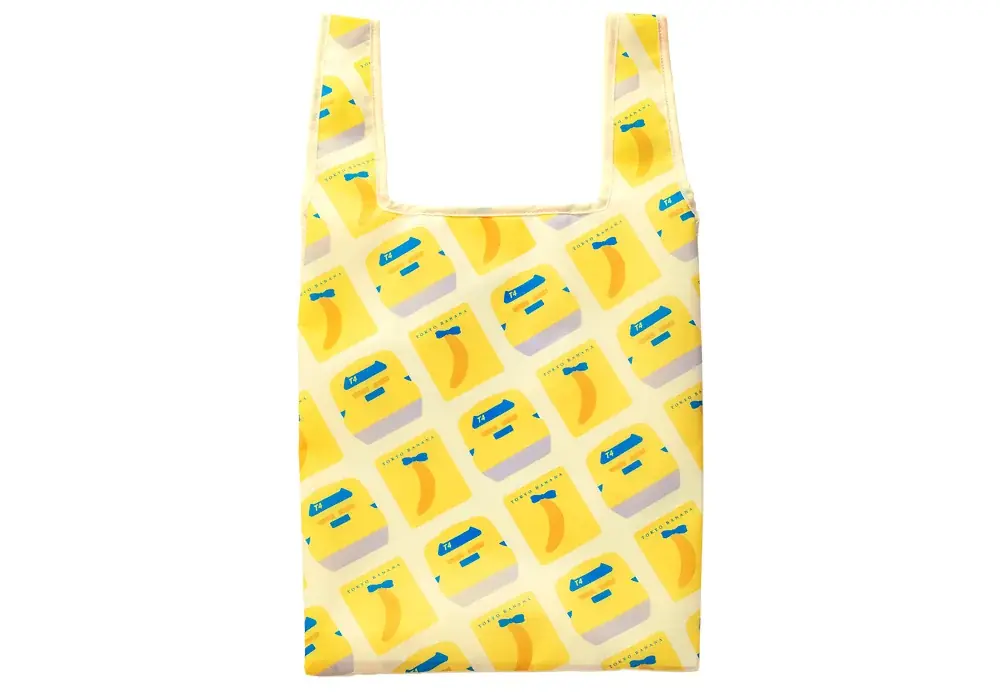 6/24発売！東京ばな奈×ドクターイエローのコラボエコバッグが