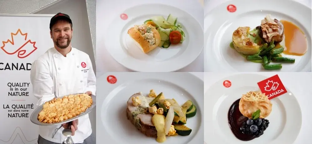 夏のカナダフード体験